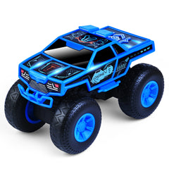 Motorized Monster Truck with Lights & Sounds, Battery Powered Vehicle, Great Gift for Boys and Girls 3+