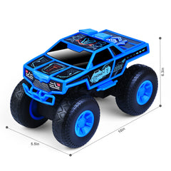 Motorized Monster Truck with Lights & Sounds, Battery Powered Vehicle, Great Gift for Boys and Girls 3+