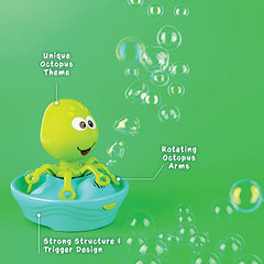 Octopus Bubble Maker Machine with Bubbles Solutions Bubble Blowing