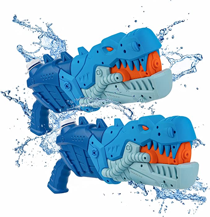 2 Pack Dinosaur Water Blaster Guns for Kids