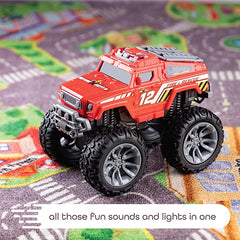 Rescue Monster Truck Toy for Kids