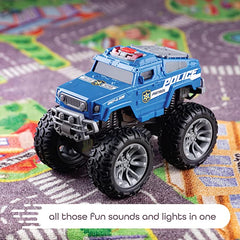 Rescue Monster Truck Toy for Kids