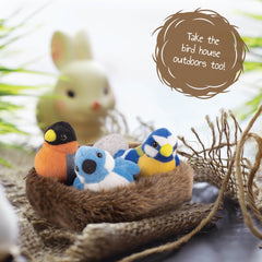 Plush Bird Nest